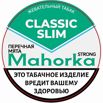 Жевательный табак Mahorka "Перечная мята" Slim